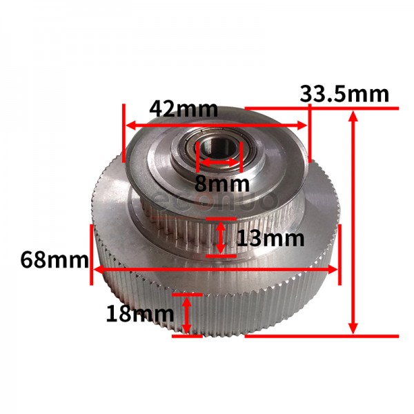 Infiniti Cone Pulley 45/109 Tooth