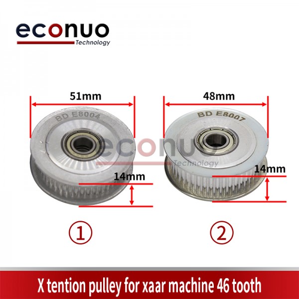  X Tention Pulley For Xaar Machine 46 Tooth