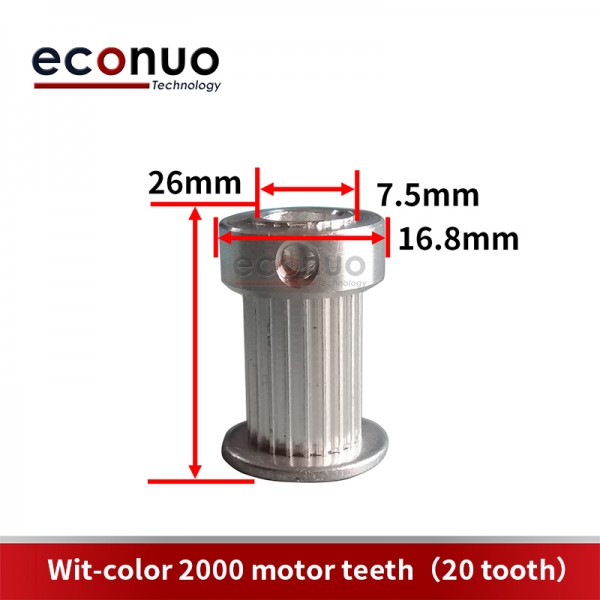 Wit-color 2000 Motor Pulley  20 Tooth