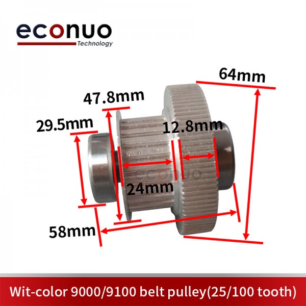 Wit-color  9000 9100 Belt  Pulley  25/100 Tooth