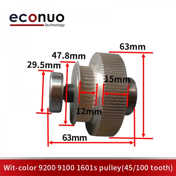 Wit-color 9200 9100 1601s  Pulley  45/100 Tooth