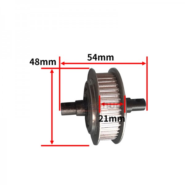 Wit-color 9200 9100 Driven Pulley  45 Tooth