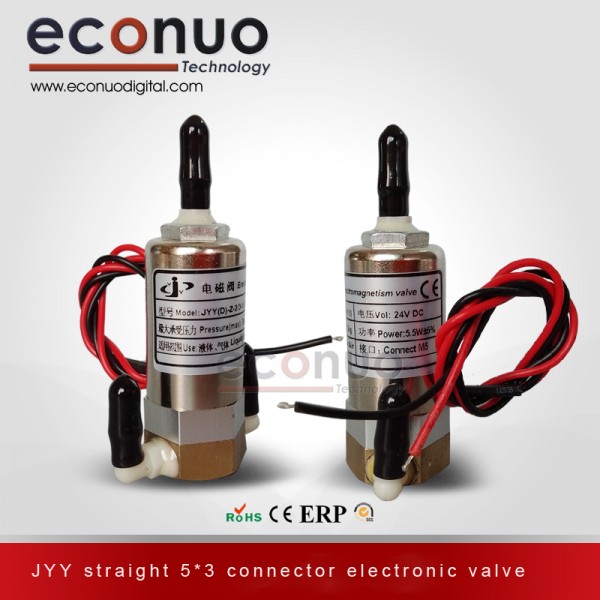 JYY Straight 4*3MM / 5*3MM /6*4MM Connector Tri-way Solenoid Valve 