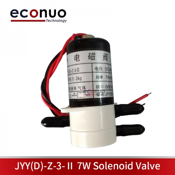 JYY(D)-Z-3-Ⅱ 7W 24VDC 4*3MM / 5*3MM /6*4MM Connector Tri-way Solenoid Valve 