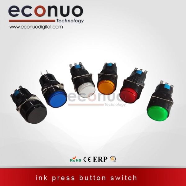 Ink Press Button Switch 3/6 Core