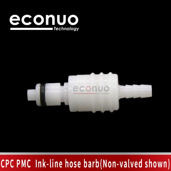CPC PMC Ink-line Hose Barb Non-valved Shown