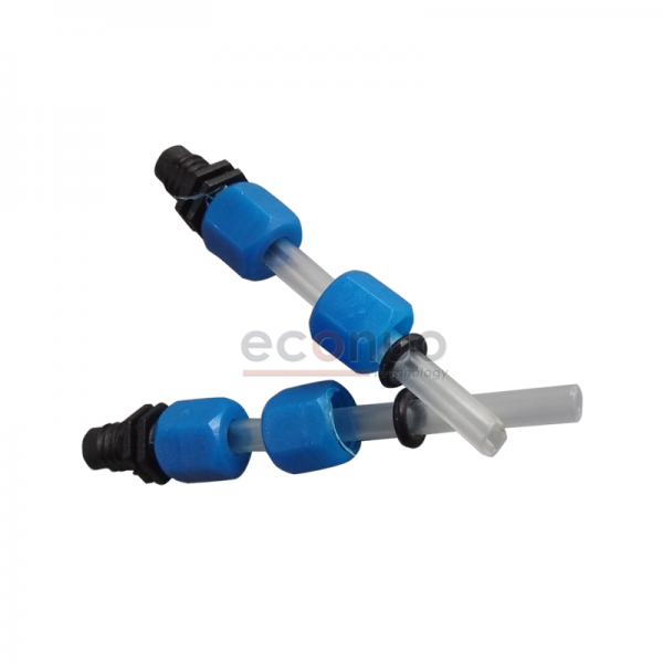 Variable Ink Tube  Plastic Connector Blue