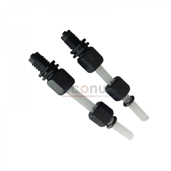 Variable Ink Tube Plastic Connector Black 