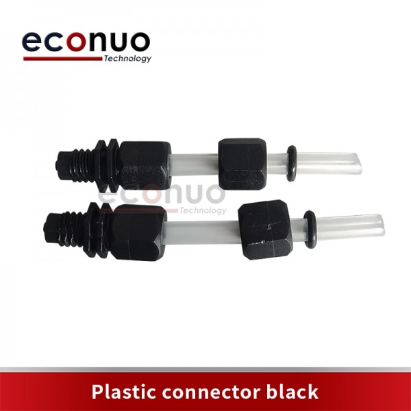 Variable Ink Tube Plastic Connector Black 