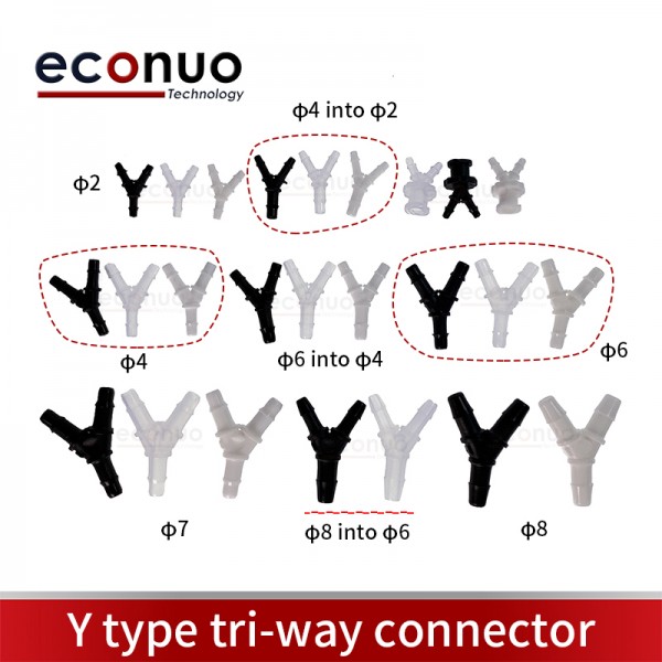 Y Shape Tri-way Connector