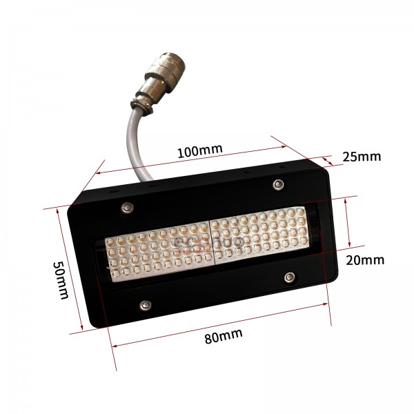 Water Cycle Refrigeration-8020 Dual Lamp Head UV LED System
