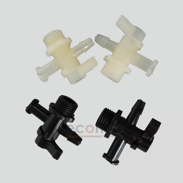 Plastic Tri-way Valve