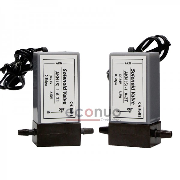 S-I A-2T DC24V 3.5W Two-way Electronic Valve Straight Head Connecting 3mm/4mm Ink Tube