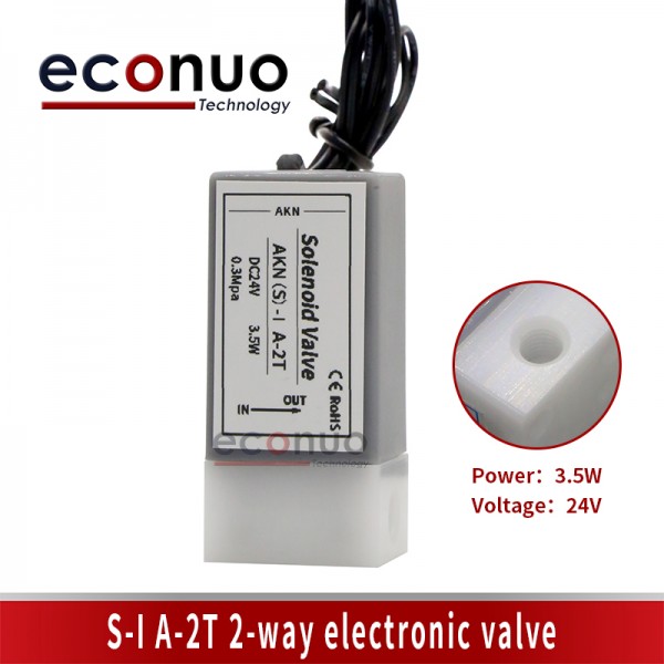 S-IA-2T DC24V 3.5W 2-way Solenoid Valve Without Connector 
