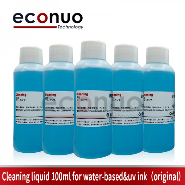 100ml Cleaning Liquid  For Water-based&UV Ink Original