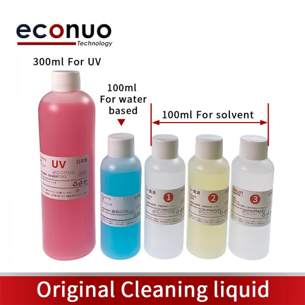 Original 300ml/100ml Cleaning Liquid  For UV &Water-based&Solvent Ink