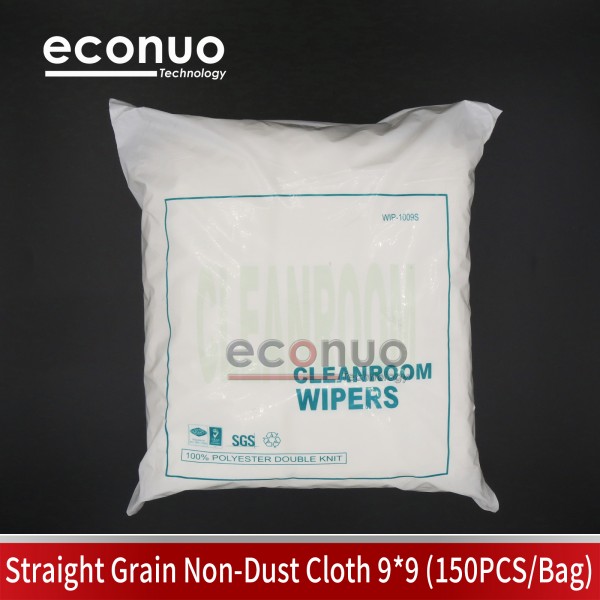 Straight Grain Non-Dust Cloth 9*9 150pcs/bag