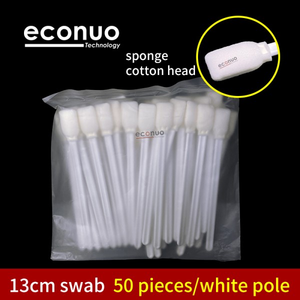 130mm Green/White Cleaning Swabs for Epson / Roland / Mimaki / Mutoh Inkjet Printers 50pcs /bag