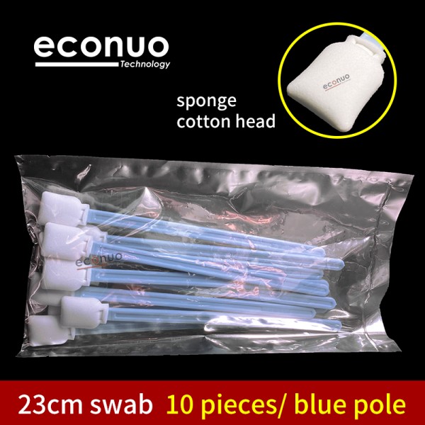 Long Stick Swab 23cm 24cm White& Blue 10pcs /bag 50pcs/bag